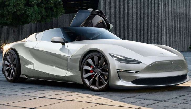 Tesla Roadster 2019, il rendering della scoperta elettrica - Foto 1 di 4