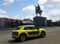 Citroën Avventura Gialla 2017: la C4 Cactus dal Mar Nero al Mar Caspio