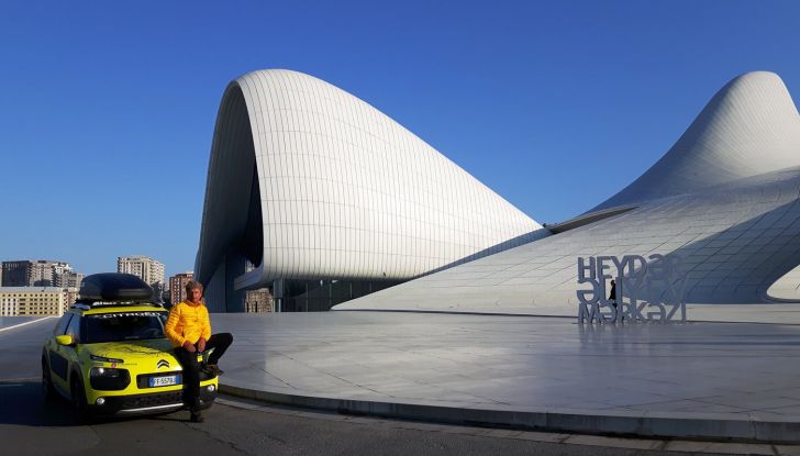 Citroën Avventura Gialla 2017: la C4 Cactus dal Mar Nero al Mar Caspio - Foto 3 di 5