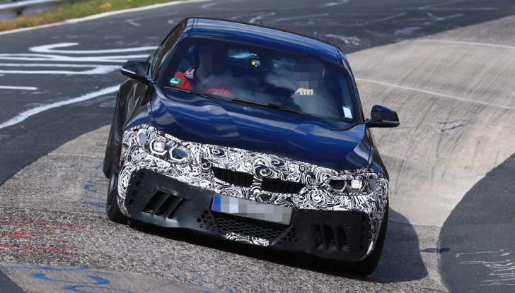 BMW M2 Facelift 2018 prime foto spia - Foto 10 di 14