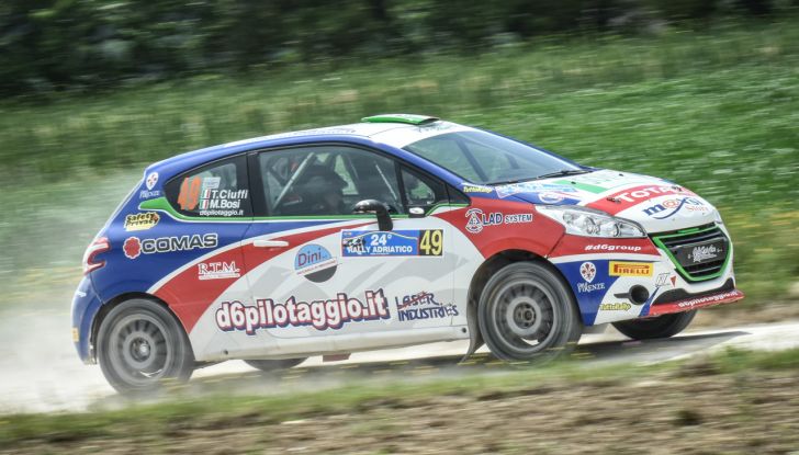 Damiano De Tommaso si impone al Rally Adriatico nel Trofeo Peugeot Comptetition TOP 208 - Foto 2 di 7