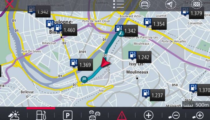 Citroën Connect Nav con riconoscimento vocale - Foto 8 di 13