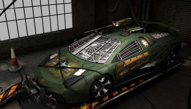 Lamborghini Reventon con modifiche anti invasione zombie - Foto 3 di 8