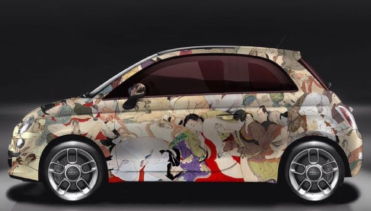 La Fiat 500 Kar_Masutra di Lapo Elkann e Garage Italia - Foto 2 di 8