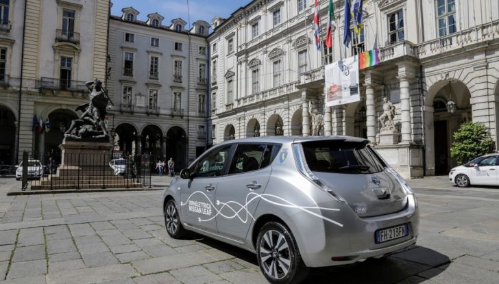 Espansione elettrica: una Nissan Leaf per il Sindaco di Torino - Foto 14 di 17