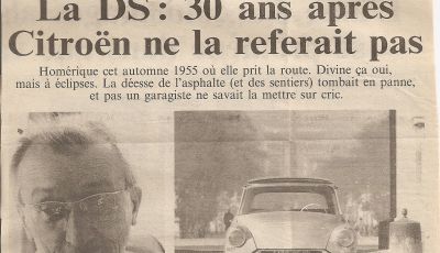 Paul Magès e la magia delle sospensioni idropneumatiche DS