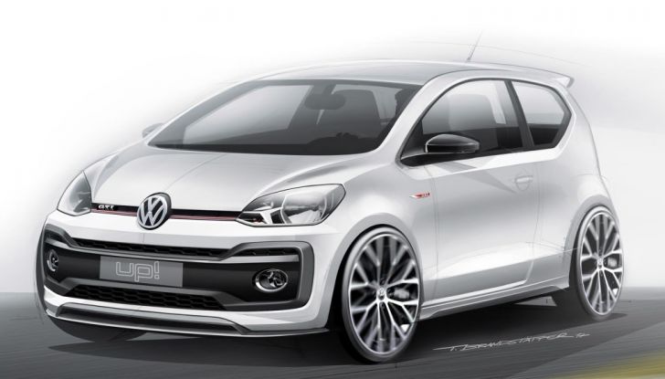 Volkswagen up! GTI: tre cilindri benzina da 115CV - Foto 6 di 7