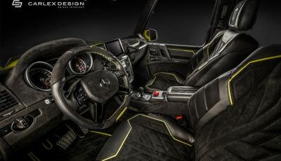 Brabus G500 4×4² con interni Carlex Design: un sogno proibito