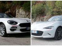 Fiat 124 Spider vs Mazda MX-5 a rate preferiamo la scoperta italiana