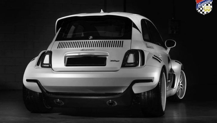 Giannini 350 GP Anniversario, la Fiat 500 da 350 CV - Foto 3 di 11
