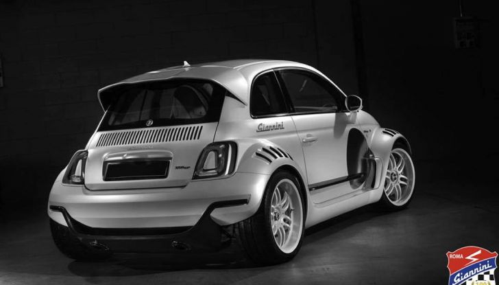 Giannini 350 GP Anniversario, la Fiat 500 da 350 CV - Foto 4 di 11