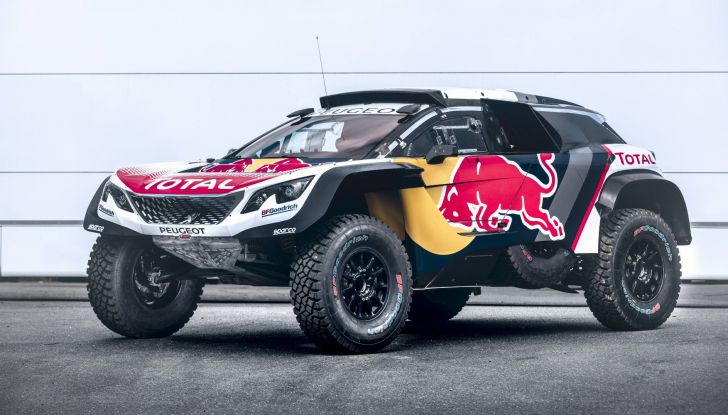 Peugeot toglie il velo alla nuova 3008DKR - Foto 2 di 7
