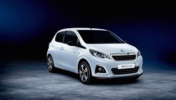 Peugeot 108 GT Line, allestimento sportivo per la citycar francese - Foto 6 di 10