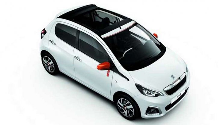 Peugeot 108 GT Line, allestimento sportivo per la citycar francese - Foto 10 di 10