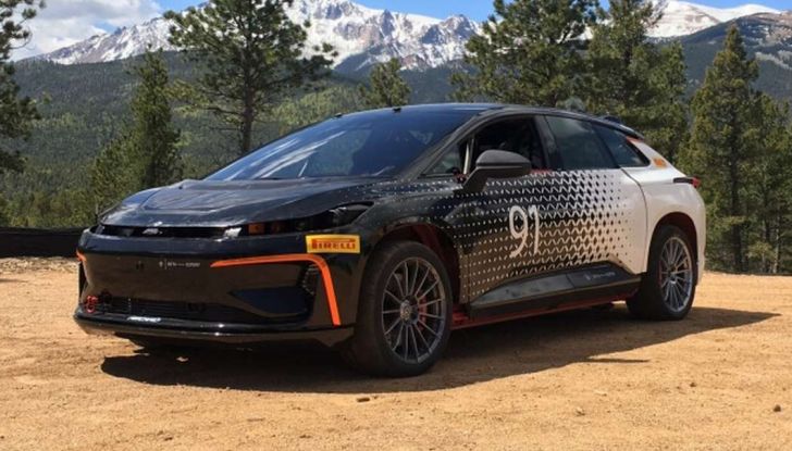 Pikes Peak 2017, al via anche la Faraday Future - Foto 1 di 14