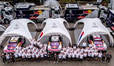 Il Team Peugeot Total, questo era l’inizio dell’avventura del Silk Way Rally – VIDEO