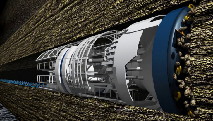 Gli autobus sotterranei di Elon Musk - Foto 5 di 7