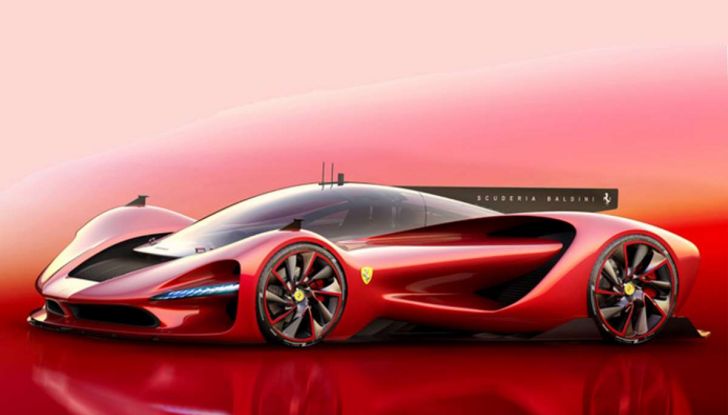 Ipotesi P3 Scuderia Baldini, hypercar Ferrari del futuro - Foto 1 di 5
