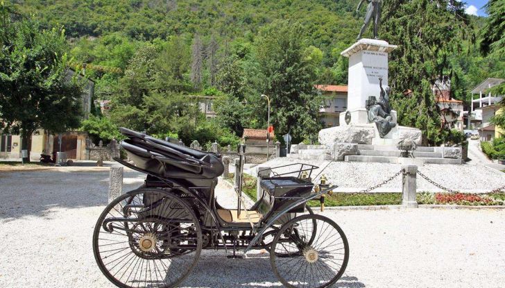 La prima auto in Italia, la Peugeot Tipo 3 telaio 25, rimessa in moto a Vicenza - Foto 7 di 7