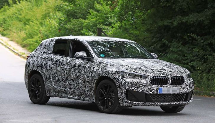 BMW X2 2018, le prime foto spia del SUV coupé - Foto 1 di 14