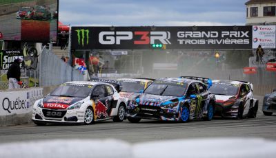 Il video della finale della gara canadese di Rallycross