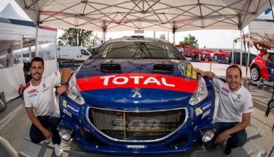 Laurent Pellier (pilota Junior, 208 Rally Cup) e Benoît Neyret-Gigot (copilota) all’ERC in Repubblica Ceca
