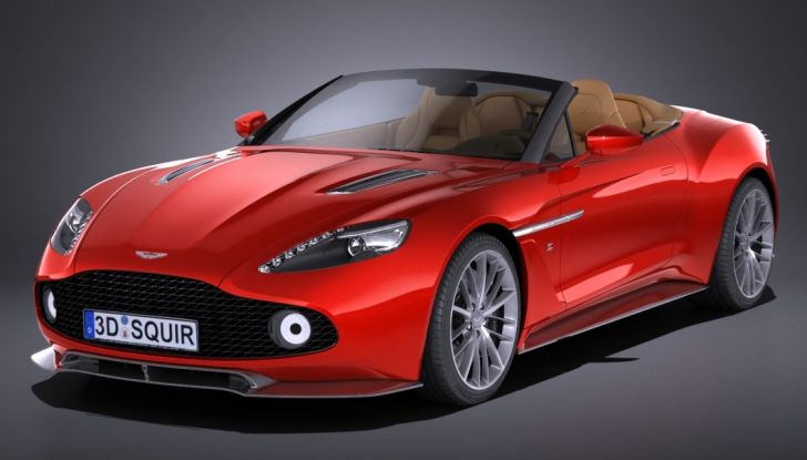 Aston Martin Vanquish Zagato Volante: serie limitata da 99 esemplari  - Foto 8 di 10