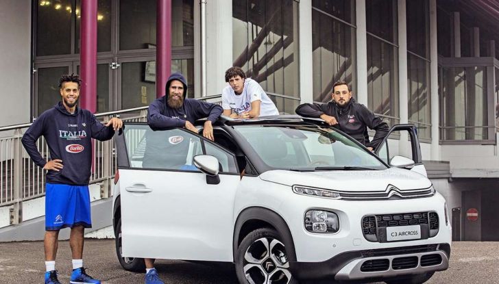 Citroën C3 Aircross partner della Nazionale italiana a EuroBasket - Foto 5 di 6