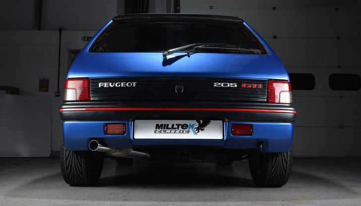 Peugeot 205 GTi: un bellissimo esemplare restaurato da Milltek - Foto 3 di 6