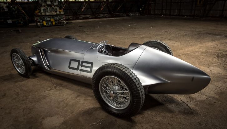 Infiniti Prototype 9 a Pebble Beach 2017, ritorno alle corse anni Quaranta - Foto 7 di 8