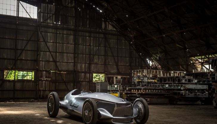 Infiniti Prototype 9 a Pebble Beach 2017, ritorno alle corse anni Quaranta - Foto 4 di 8