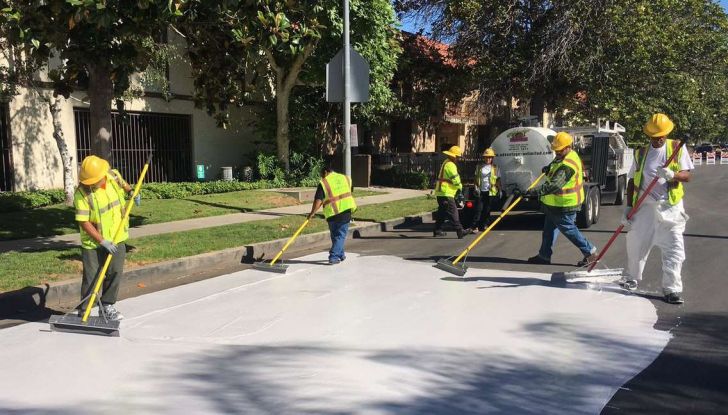 Strade bianche per ridurre il calore e risparmiare energia - Foto 5 di 7