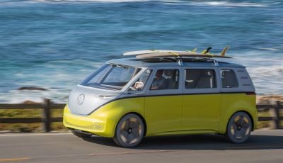 Volkswagen presenta I.D. BUZZ: il leggendario furgoncino hippie anni ’70 torna tra noi