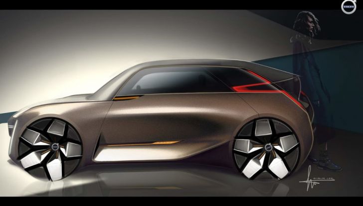 La Volvo elettrica in formato citycar per il 2019 - Foto 8 di 10