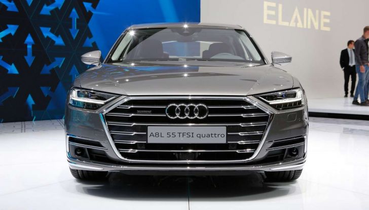 Nuova Audi A8 2017, l’ammiraglia con guida autonoma - Foto 3 di 13