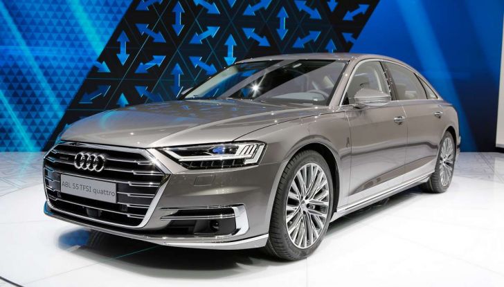 Nuova Audi A8 2017, l’ammiraglia con guida autonoma - Foto 1 di 13