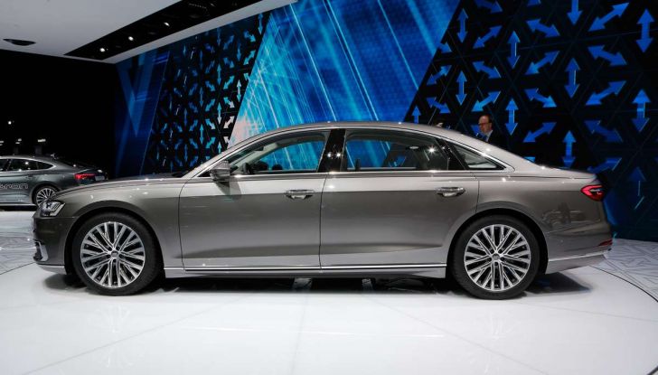 Nuova Audi A8 2017, l’ammiraglia con guida autonoma - Foto 6 di 13