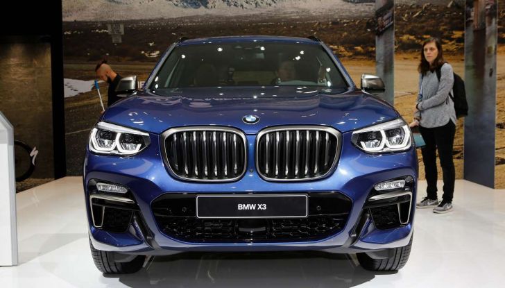 Nuova BMW X3 2017: nuovi motori e linee più decise - Foto 1 di 22