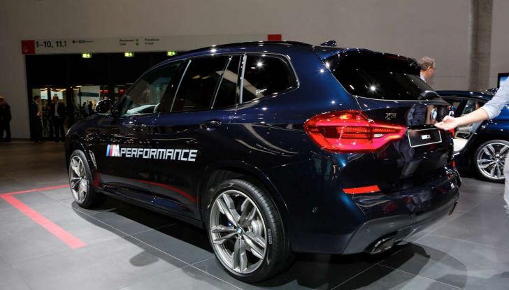 Nuova BMW X3 2017: nuovi motori e linee più decise - Foto 18 di 22