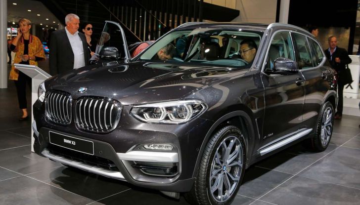 Nuova BMW X3 2017: nuovi motori e linee più decise - Foto 22 di 22