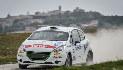 Damiano De Tommaso, leader provvisorio del Peugeot Competition TOP 208