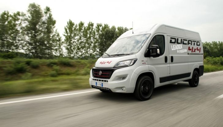 Fiat Professional Ducato 4×4: integrale permanente per il re dei camper - Foto 7 di 10