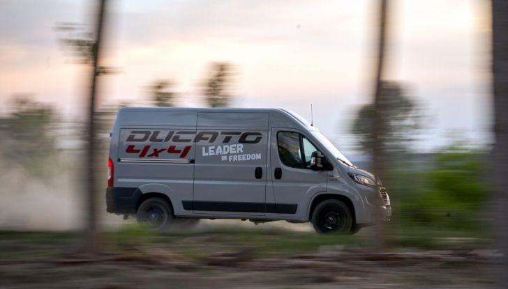 Fiat Professional Ducato 4×4: integrale permanente per il re dei camper - Foto 9 di 10