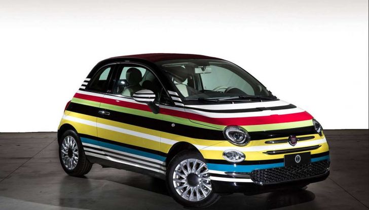 Fiat 500C Missoni by Garage Italia Customs battuta all’asta per beneficenza - Foto 1 di 6
