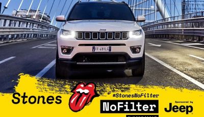 Jeep Compass con i Rolling Stones nel No Filter Tour 2017 in Europa