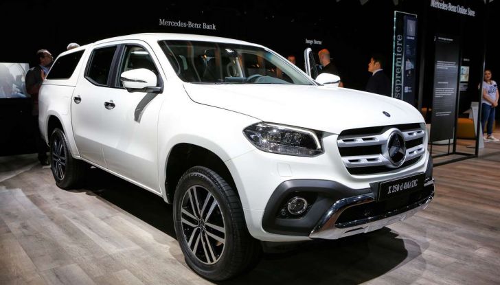 Mercedes Classe X, dettagli e informazioni del nuovo pick-up tedesco - Foto 20 di 21