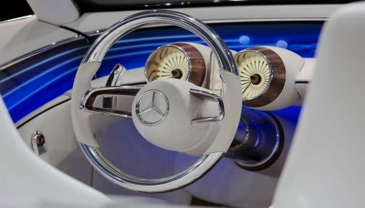 Mercedes presenta la nuova Maybach Vision 6 Cabriolet - Foto 8 di 16