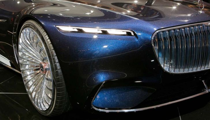 Mercedes presenta la nuova Maybach Vision 6 Cabriolet - Foto 7 di 16