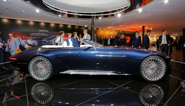 Mercedes presenta la nuova Maybach Vision 6 Cabriolet - Foto 10 di 16