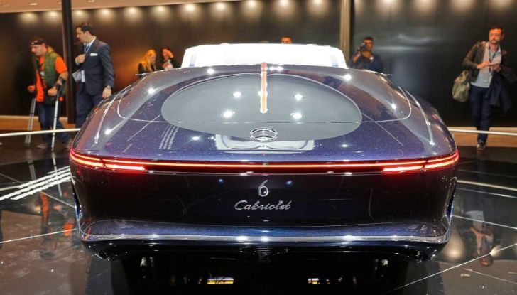 Mercedes presenta la nuova Maybach Vision 6 Cabriolet - Foto 2 di 16